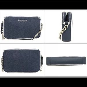 Blue Denim Kate Spade crossbody bag